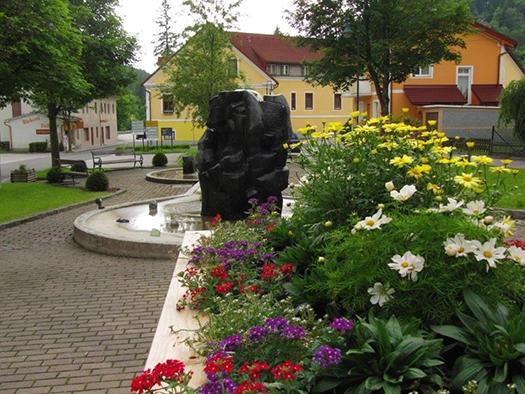 Der Dorfbrunnen in Ratten