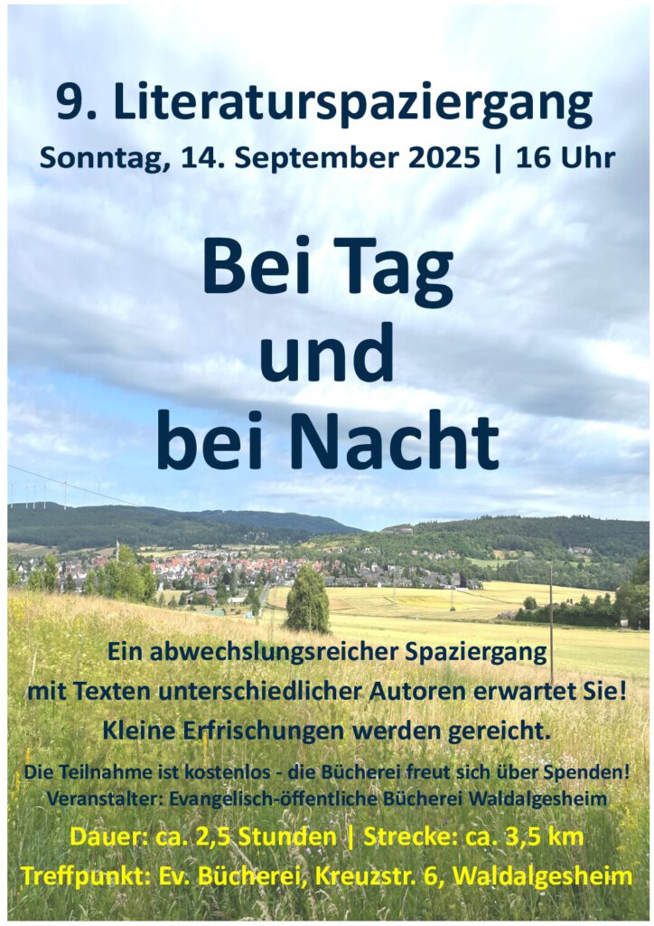 9. Literaturspaziergang