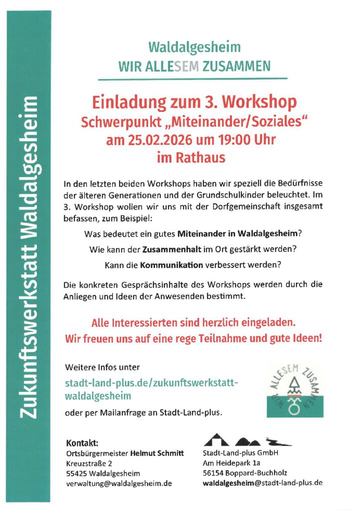 Zukunftswerkstatt, Workshop